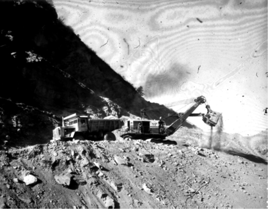 1964: Earth moving begins in lower Ute Pass