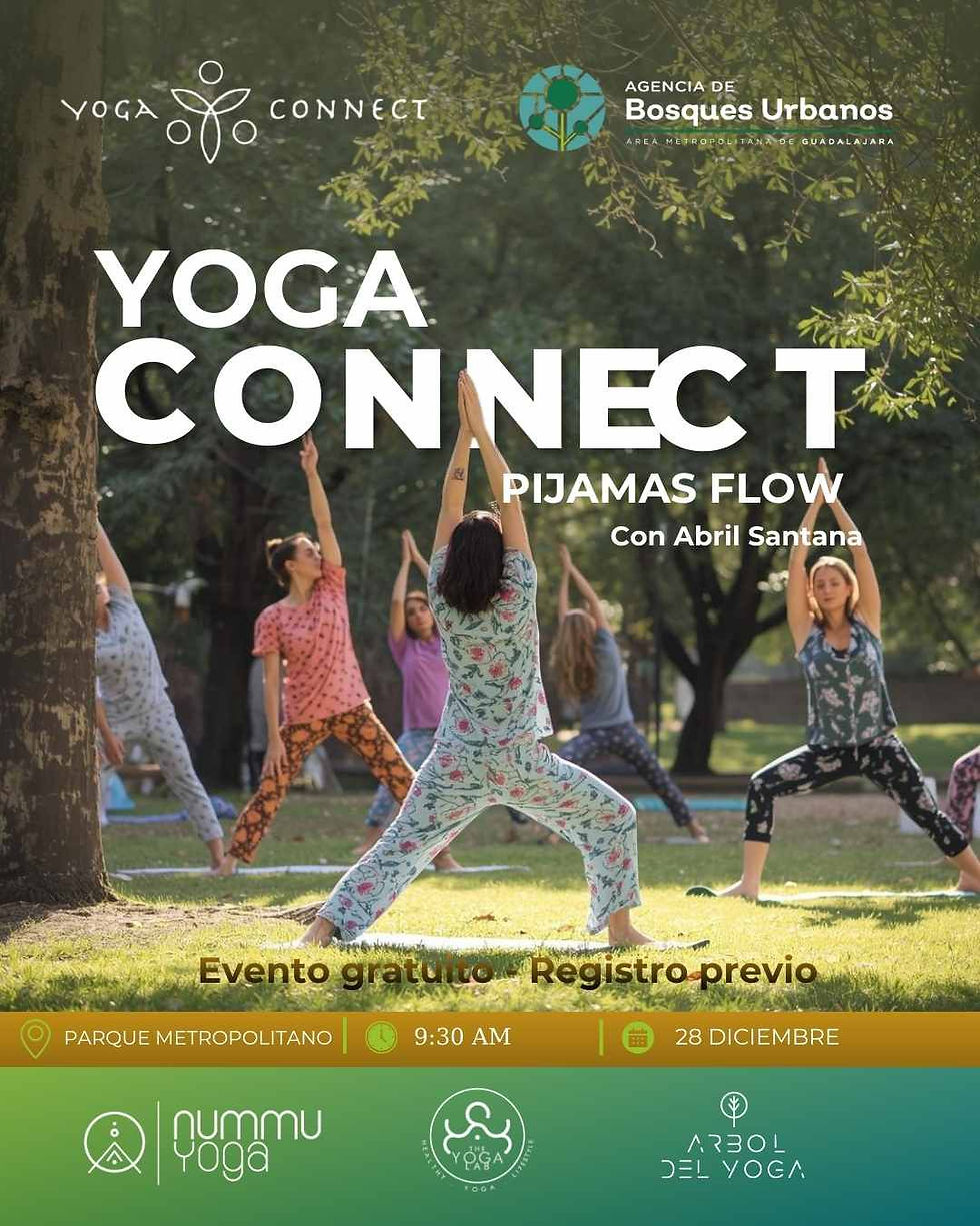 Yoga Connect Pijamas Flow con Abril Santana