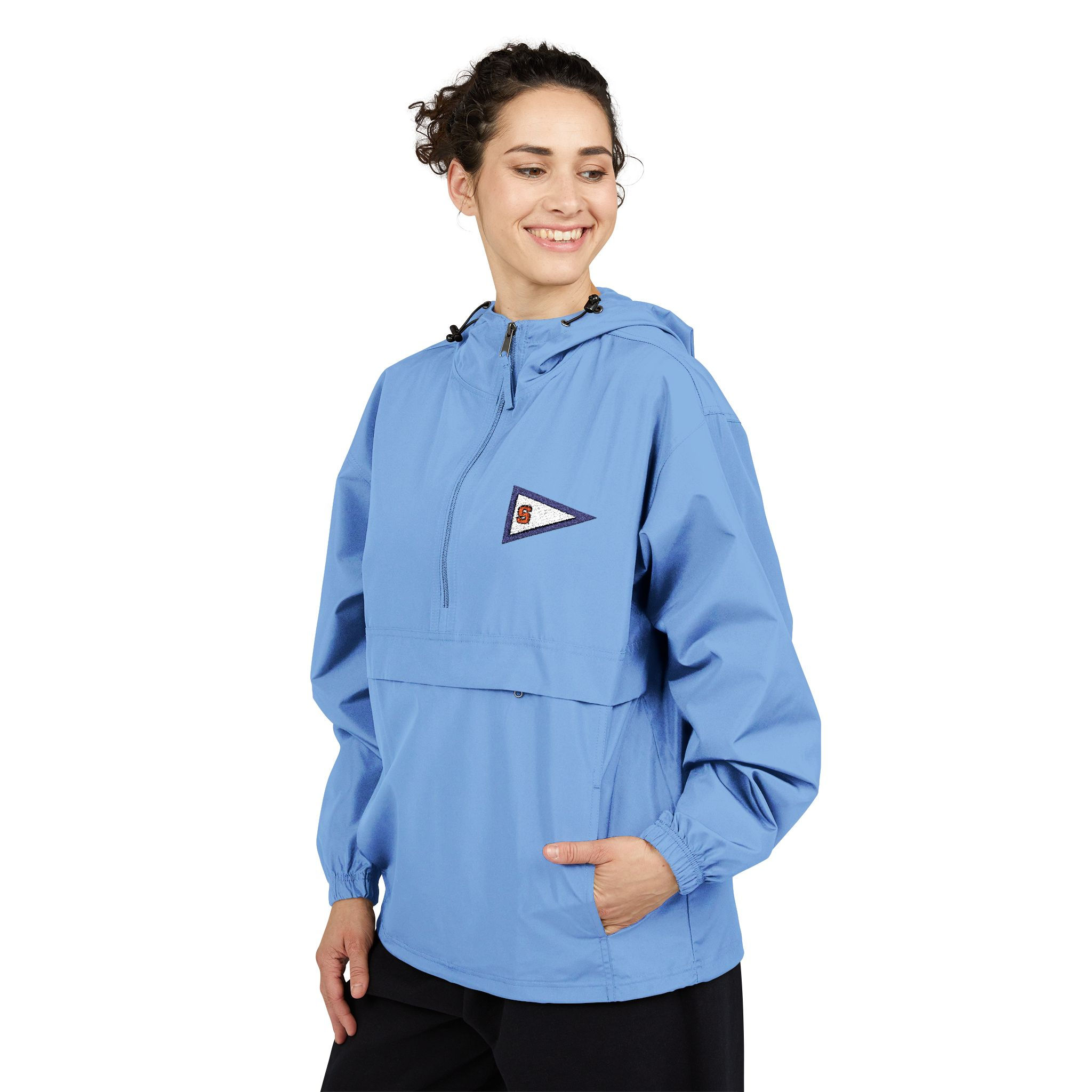 Burgee Champion Packable Anorak Jacket – Lightweight Hooded Windbreaker