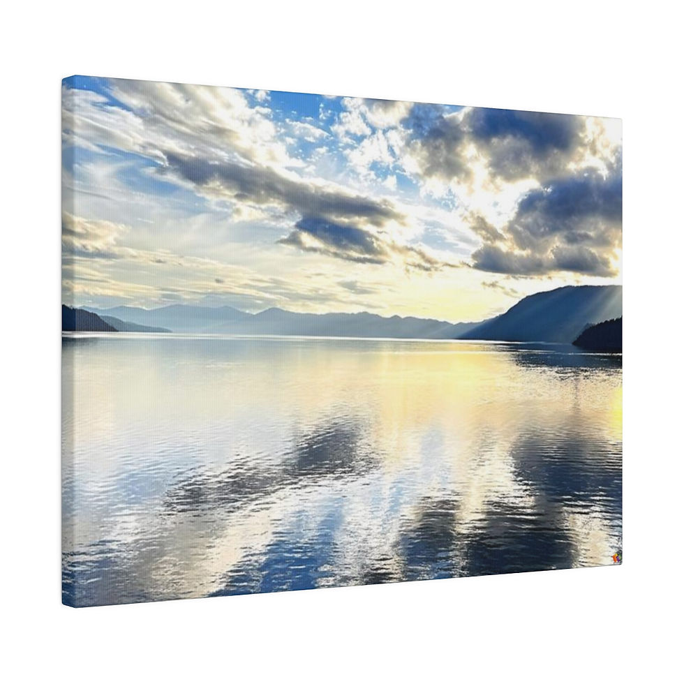 Thumbnail: Lake Pend Oreille - Matte Canvas, Stretched, 0.75"