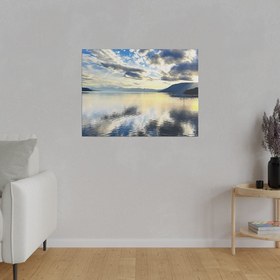 Thumbnail: Lake Pend Oreille - Matte Canvas, Stretched, 0.75"