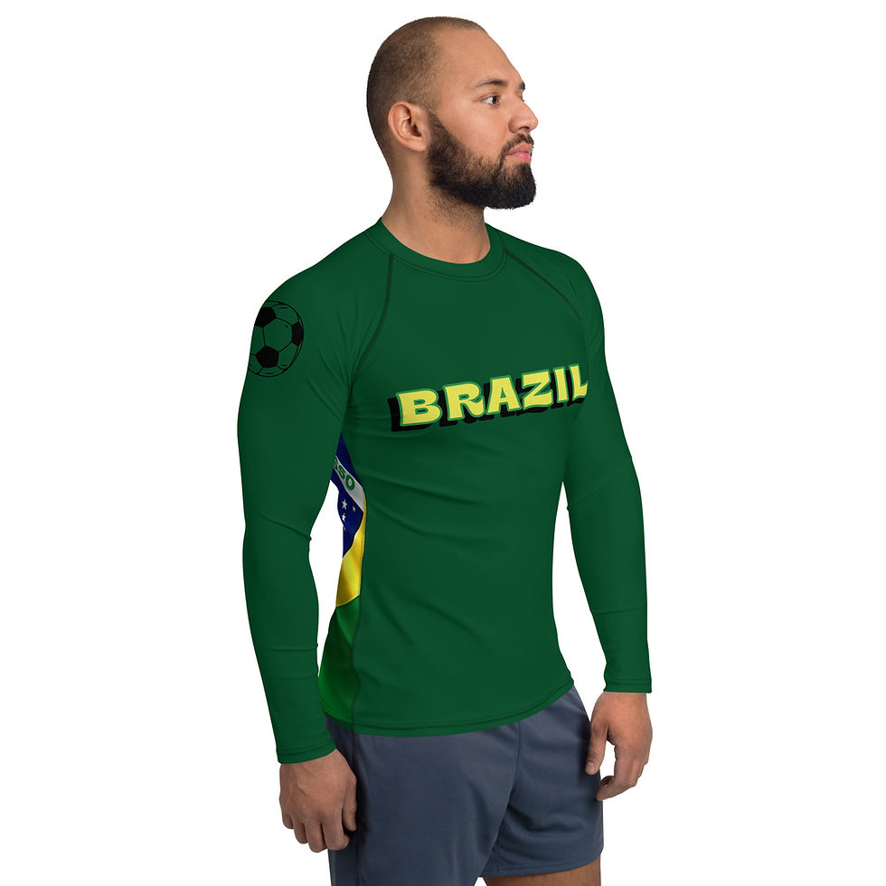 Thumbnail: Brazil Men's Rash Guard