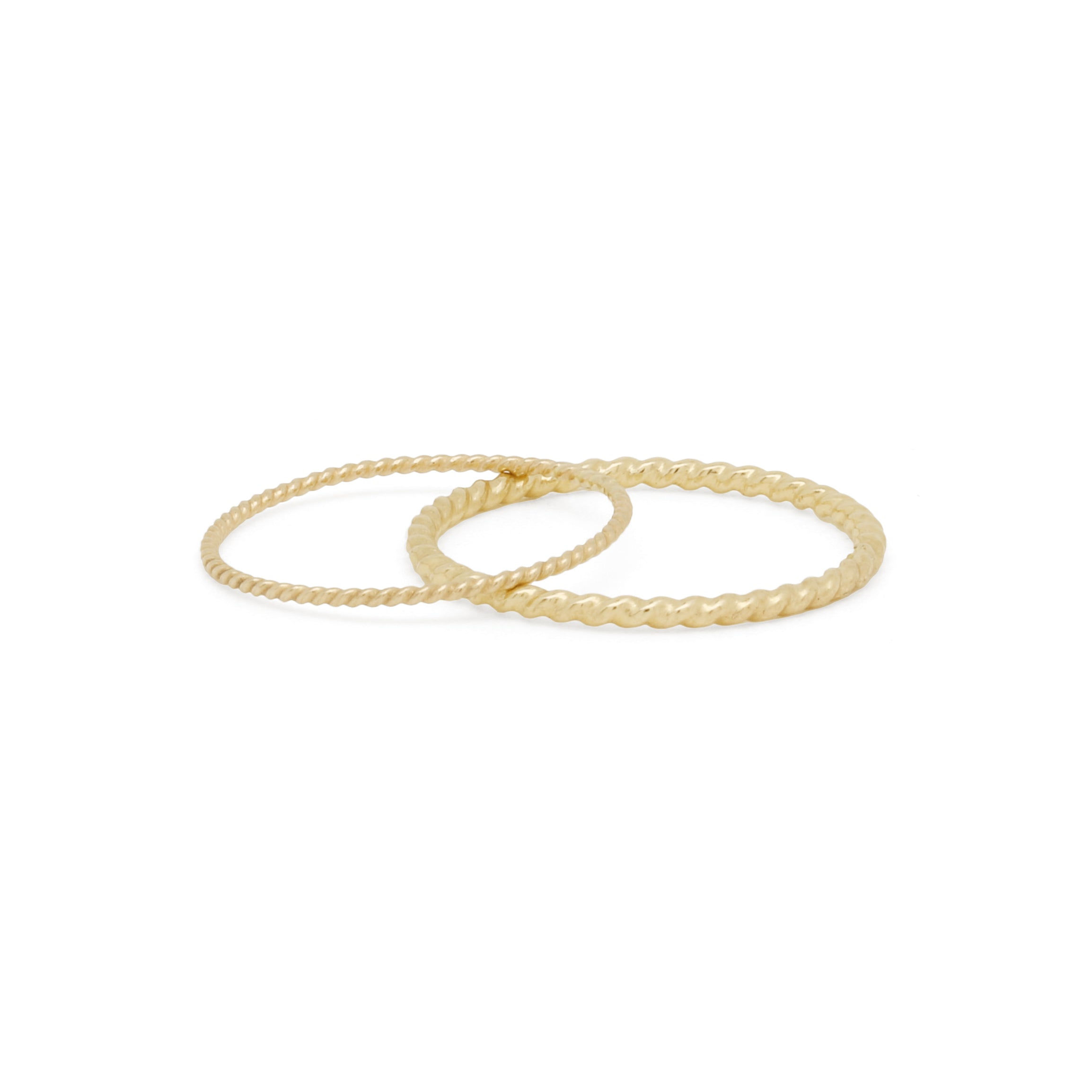Twist Ring – Dainty Minimalist Silver Jewellery
