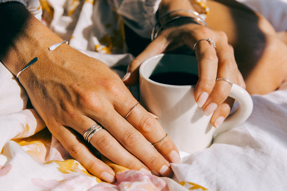 Twist Ring – Dainty Minimalist Silver Jewellery