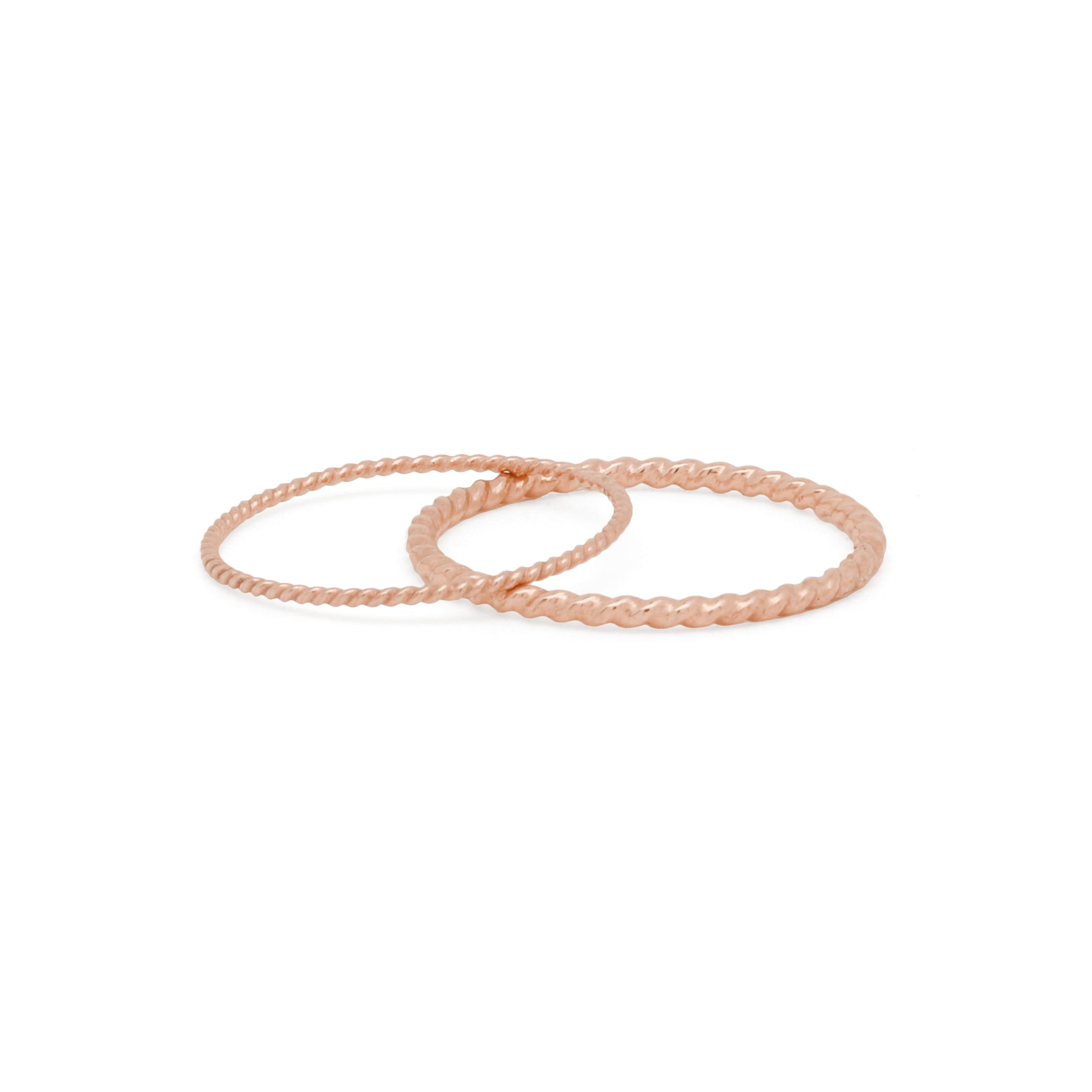 Twist Ring – Dainty Minimalist Silver Jewellery