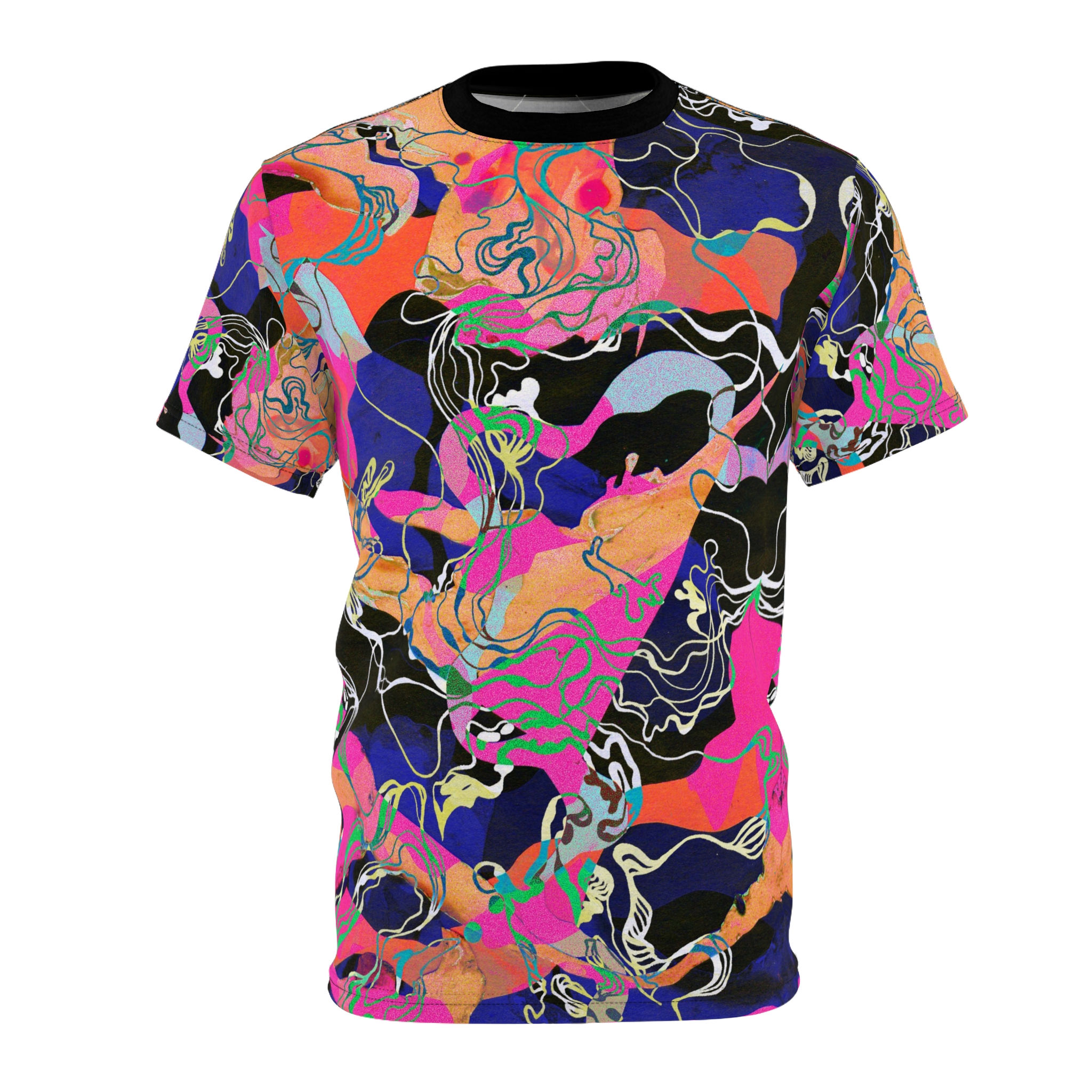 Psychedelic Power Trip Unisex Tee - Trendy Graphic Shirt for Casual Wear