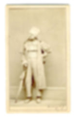 CDV – ACTOR JOHN OWENS AS SOLON SHINGLE – GURNEY NY PHOTO