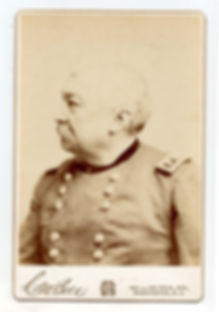 CABINET CARD – GEN. PHILIP SHERIDAN – BELL WASHINGTON IMPRINT