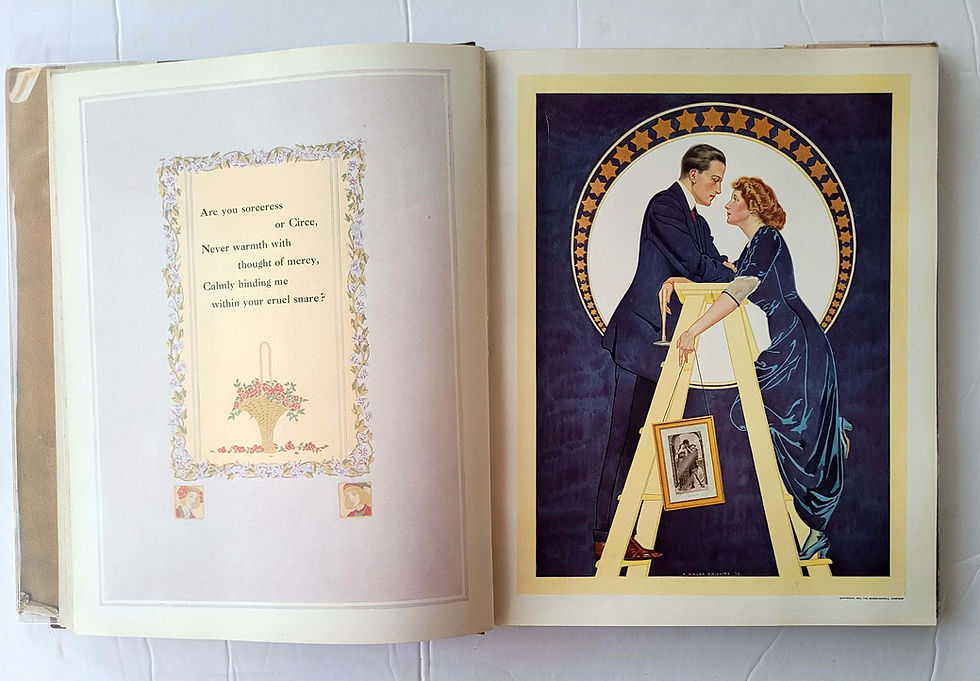 Thumbnail: A YOUNG MAN’S FANCY- COLES PHILLIPS – SCARCE WITH DJ 1912