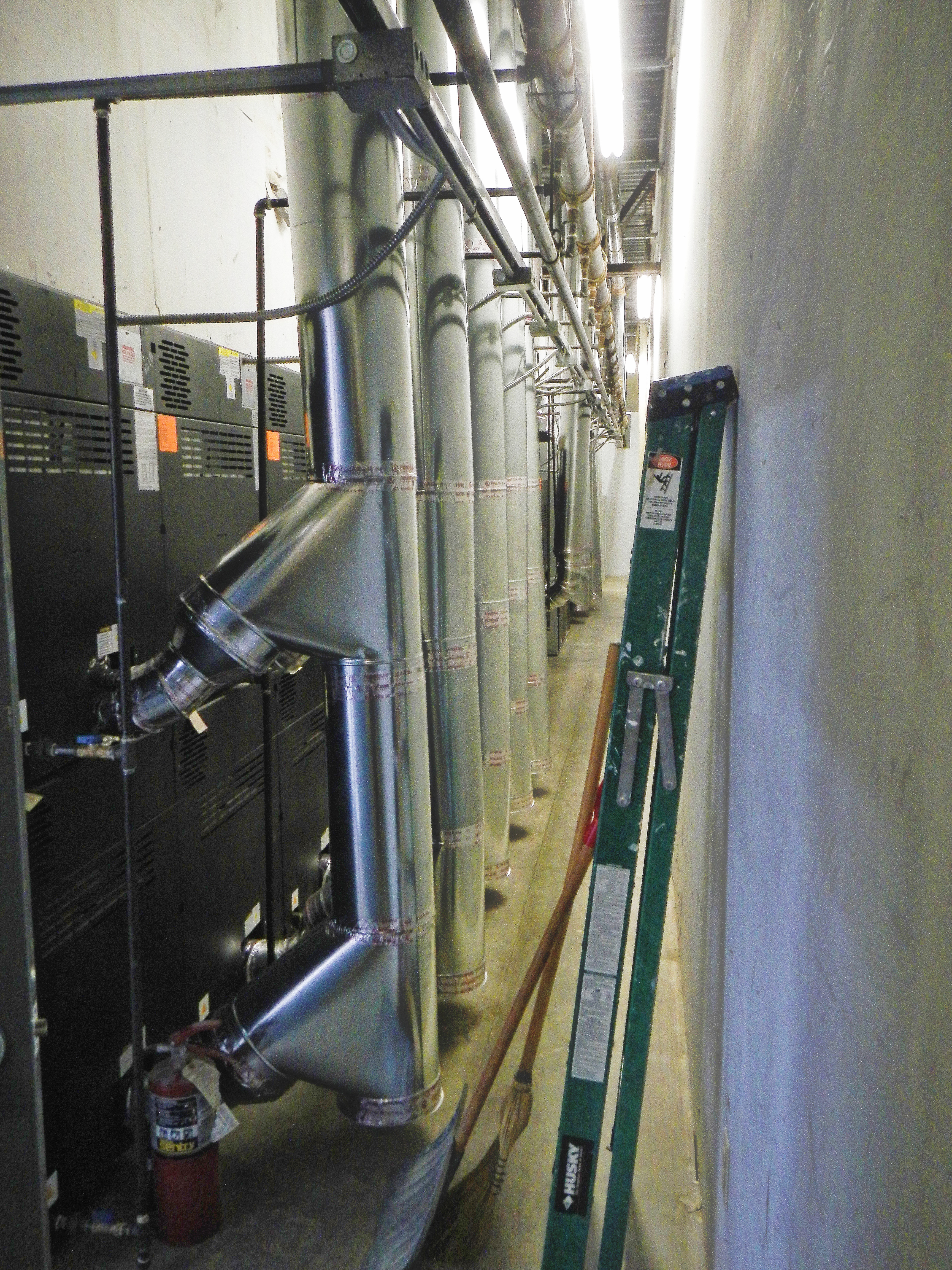 laundry equipment install vents