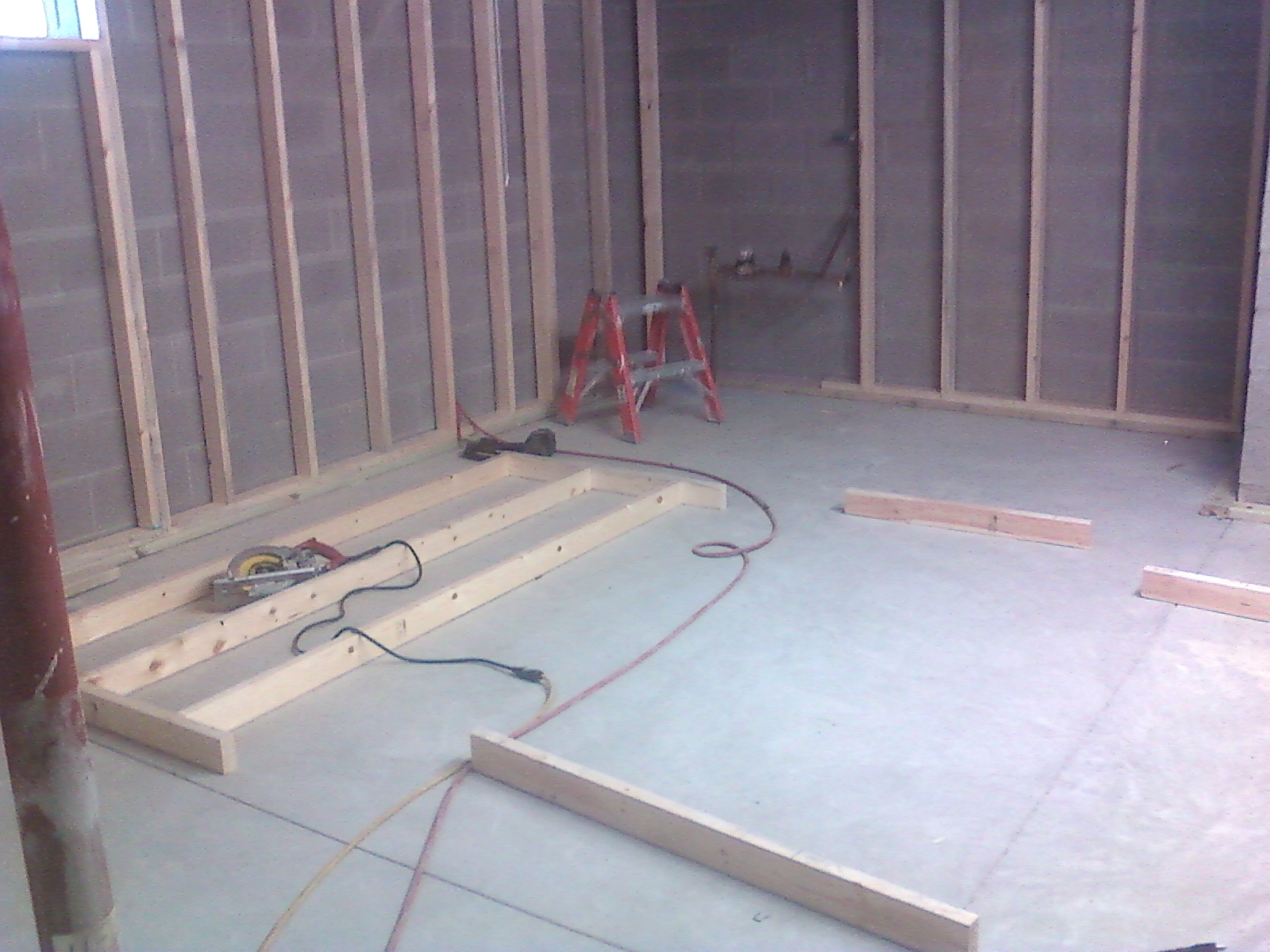 basement framing