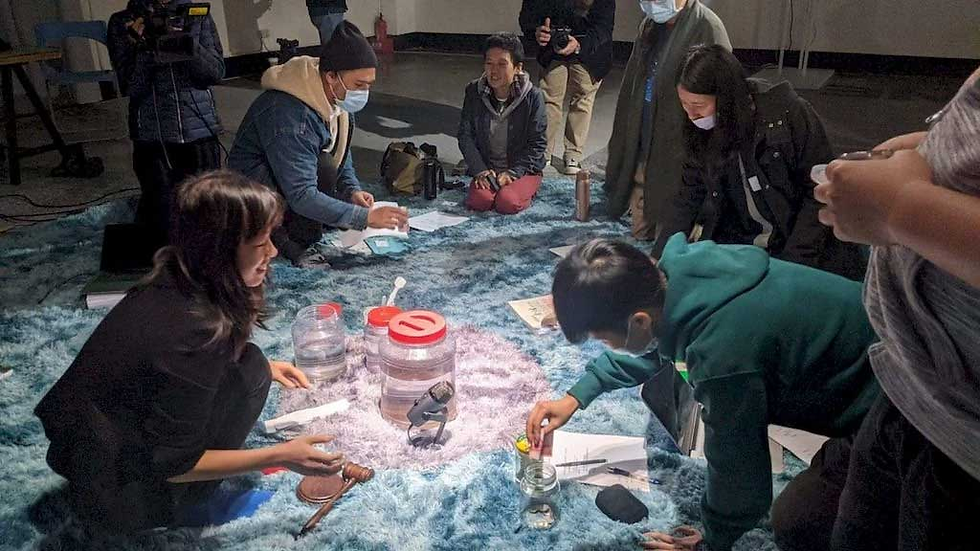 Fig. 6: The first day of the Forkonomy() workshop. Image credit: C-Lab, Taipei