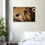 Thumbnail: Highland Cow Nose - Framed Canvas