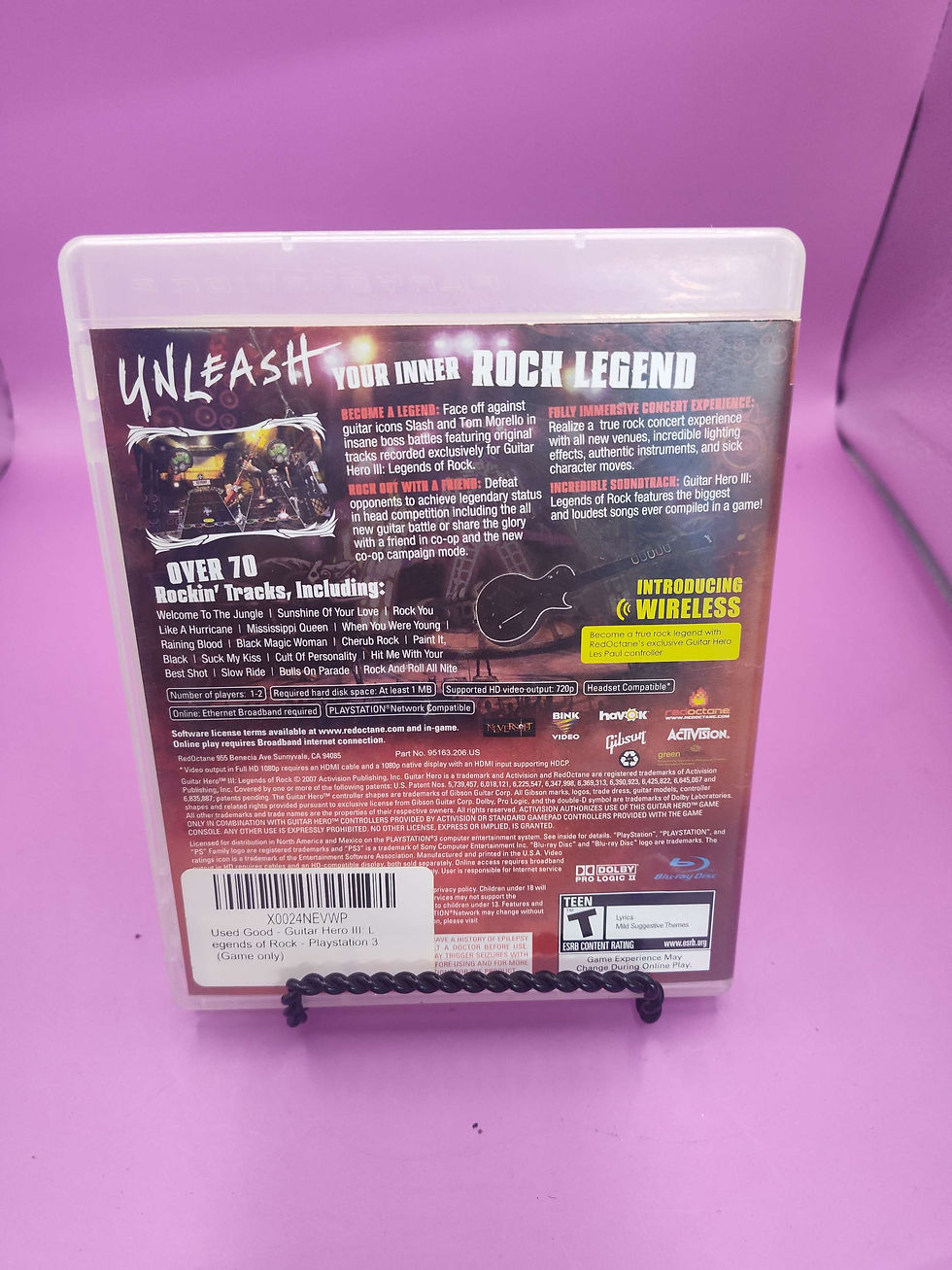Thumbnail: Guitar hero 3 Legends of Rock PlayStation 3