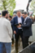 Alexander De Croo op bedrijfsevent Tasoz