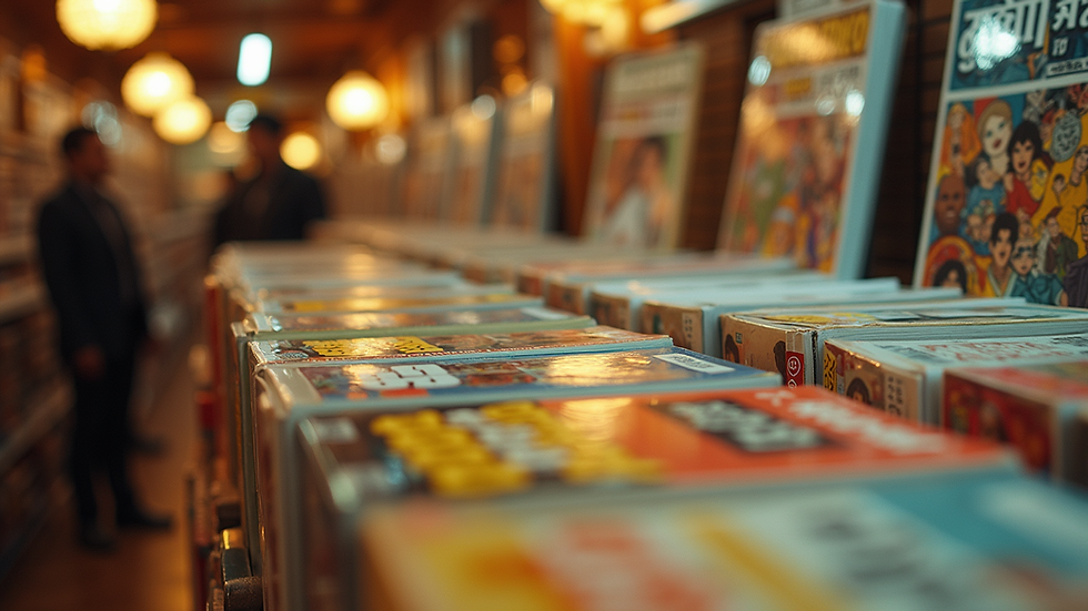 Discover Unique Comics and Rich Lore at E'Oz Golden Palace