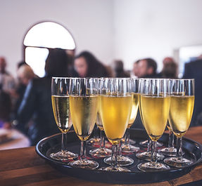 Mousserende wijn tijdens een speciaal evenement