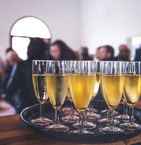 Champagne Glasses Tray