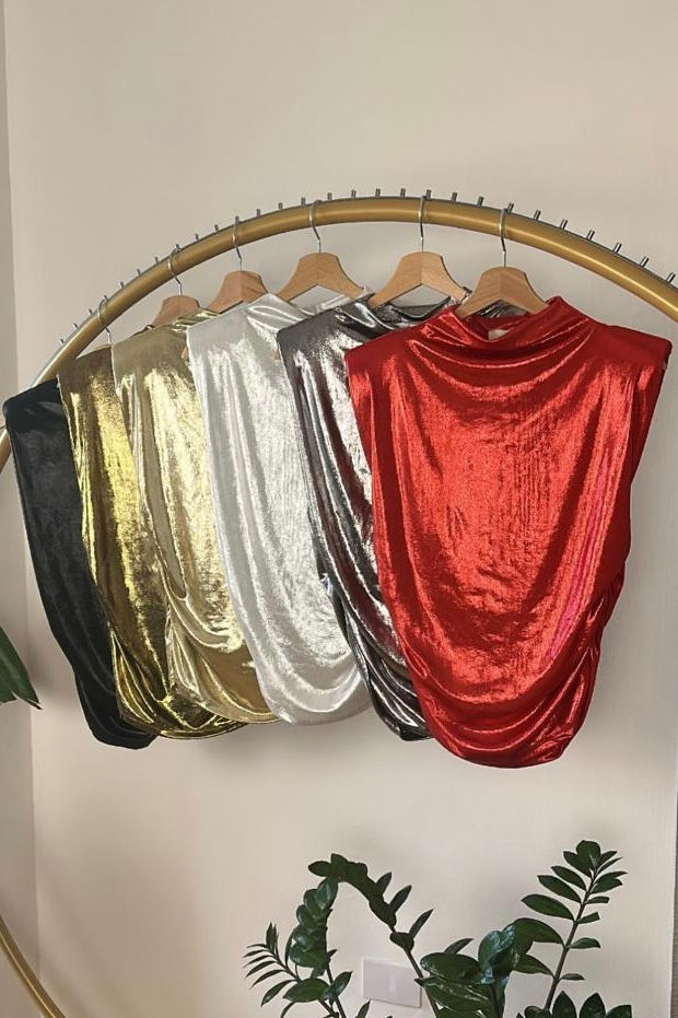 Miniatura: Mariah Star sweaters in black, gold, silver, grey, red