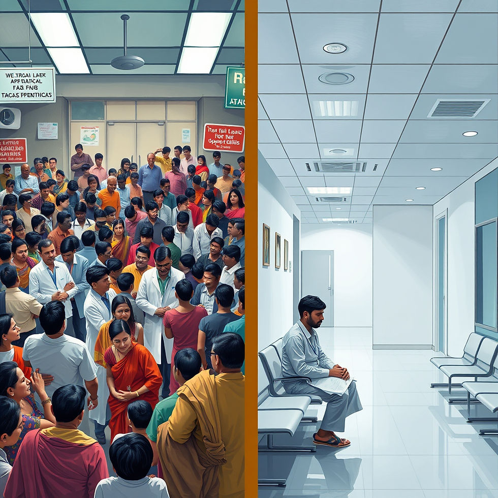 Healthcare - Irony of the Indian Luxury