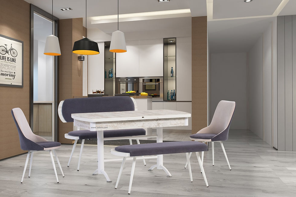 4501_Oval_Kristal_Masa_Gri_Seria_Bank_Takımı