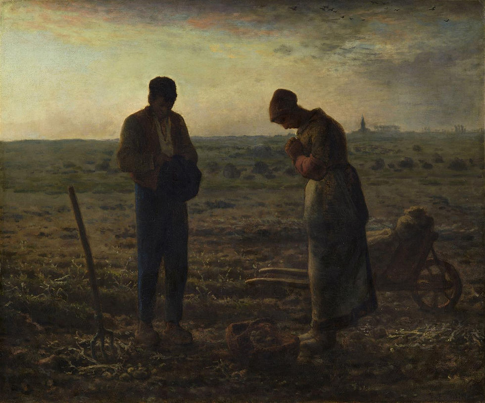 « L’angélus » (1859), par Jean-François MILLET (1814-1875)