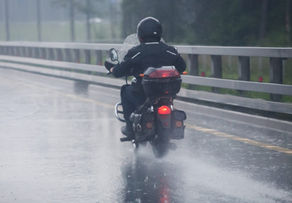 Is it dangerous to ride in the rain?