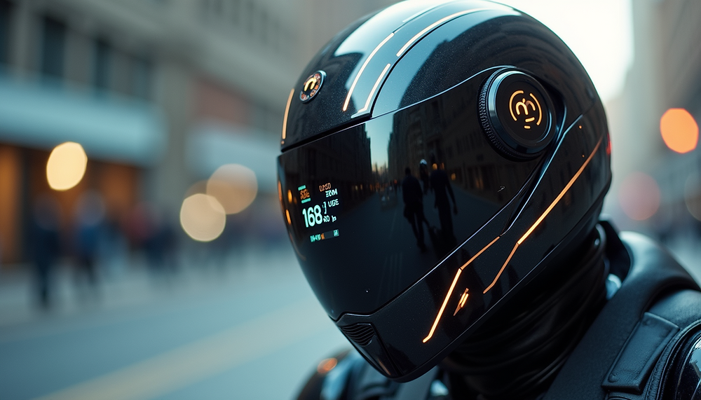 best smart motorcycle helmet with hud Motoeye E6+ Android Auto for EUC Next Gen Mobility Shoei IT-HT: The smart helmet