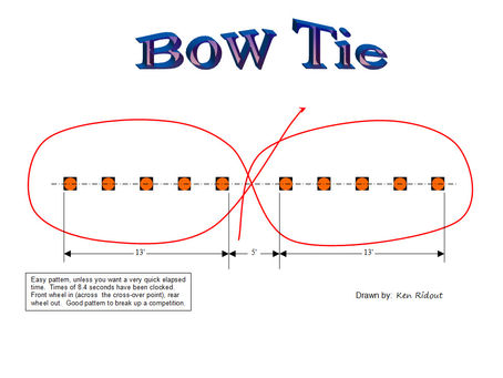 Motorcycle cone practice