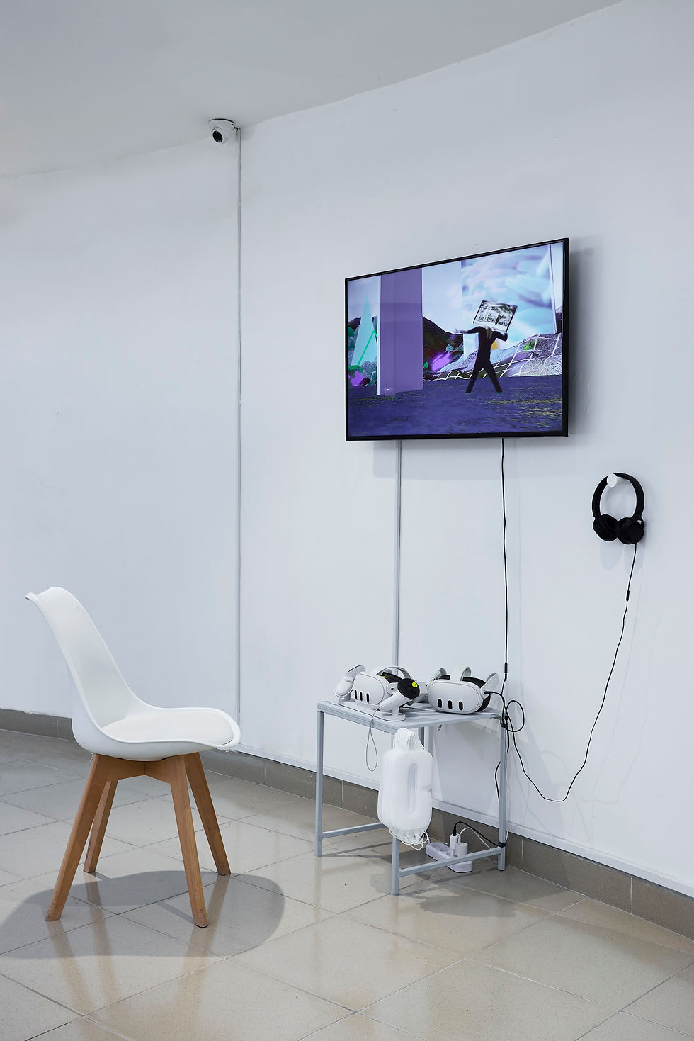 Anna Kim, Invisible Cities: <OPIM>, 2021. CYFEST 16, “HayArt” Centre, Yerevan, Armenia, 2024. Photo: Ann Prilutckaia