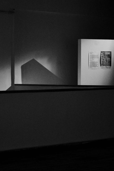 Digital Fermentation of the Moving Image, CYFEST-14 Video Program, NPAK, Yerevan, Armenia, 2022. Photograph by Anton Khlabov. Photograph by Jürgen Bunimovich. 
