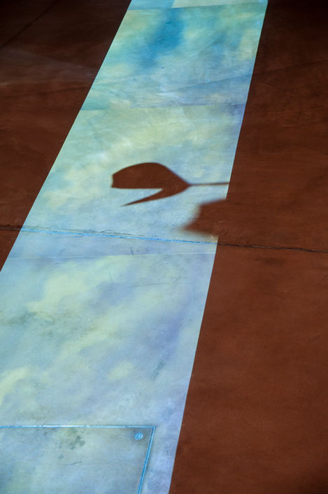 Anna Frants, Cloud That Smelled Blue, 2012. Сapital of Nowhere, CFZ Zattere, Ca' Foscari University, Venice, Italy, 2013. Photo: Valeria Lobbia