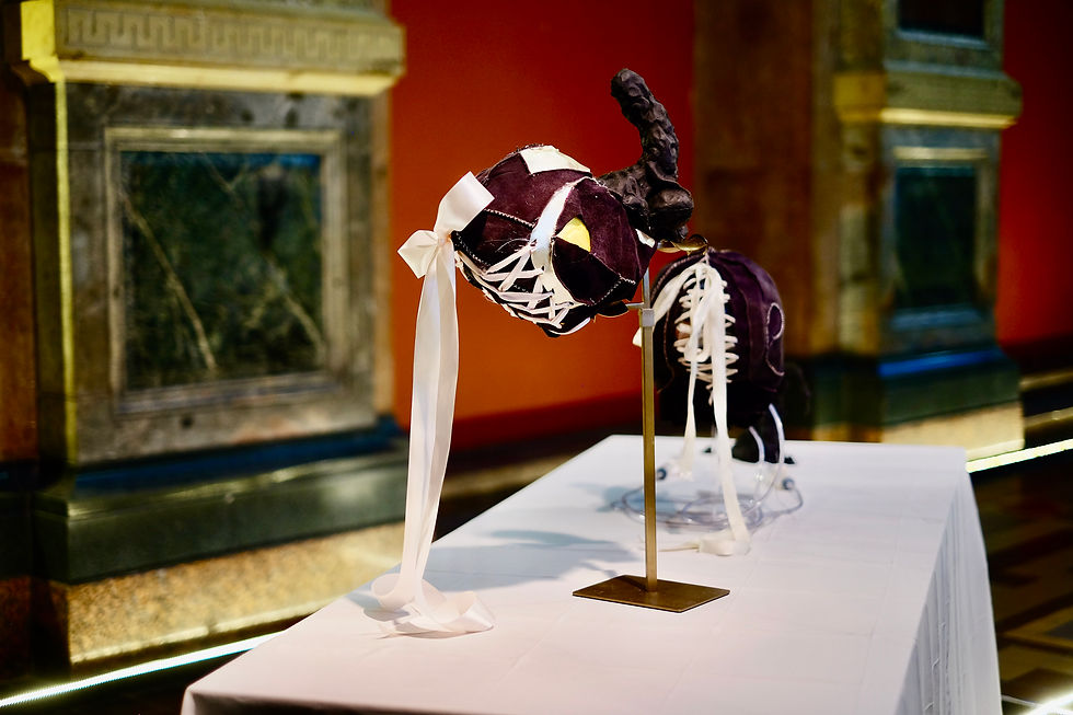 Daisy Latham, The Knobnose Series, sculptures, 2018. CYFEST 12, Saint Petersburg Stieglitz State Academy of Art and Design, St. Petersburg, Russia, 2019. Ph: Mikhail Borisoff