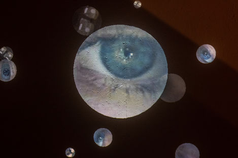 Alexandra Dementieva, Eye wide shut, 2019. CYFEST 12: ID, St Petersburg, Russia, 2019. Photo: Anton Khlabov