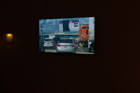 Anna Frants, Point of no return, 2019. Visionary Dreams #3287-3291, Borey Gallery, St. Petersburg, Russia, 2019. Photo: Lidiia Kuznetsova