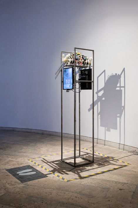 Alexandra Dementieva, Chronoscape, 2023. CYFEST-15: Vulnerability, HayArt Cultural Center, Yerevan, Armenia, 2023. Photo: Anna Prilutckaia