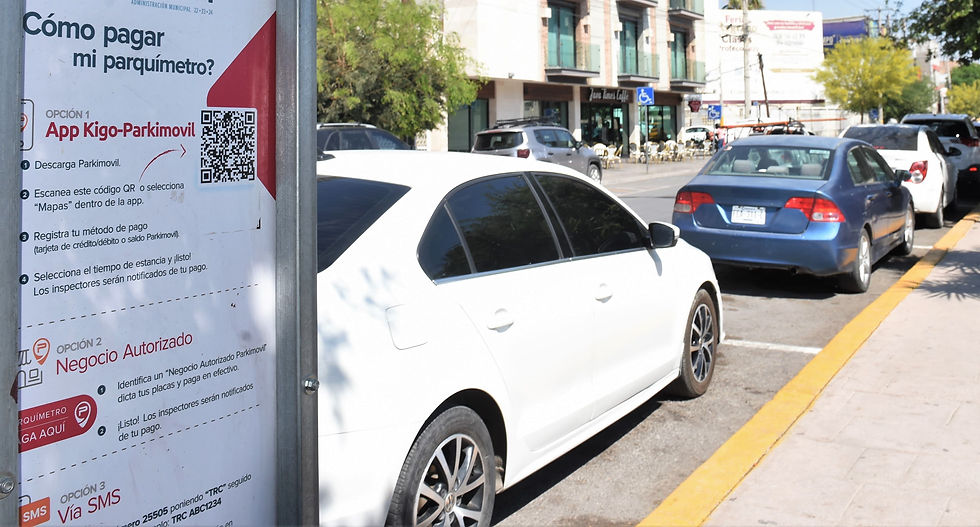 Cobro de parquímetro es igual en la aplicación y en centros autorizados; exhortan a reportar anomalías 
