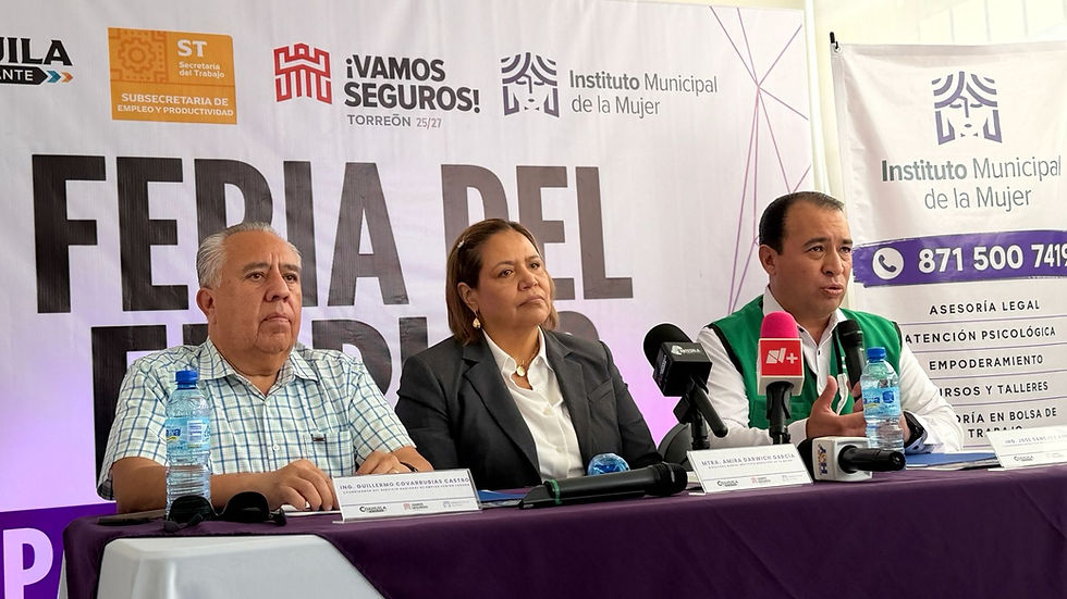Presentan feria del empleo para las mujeres 2026