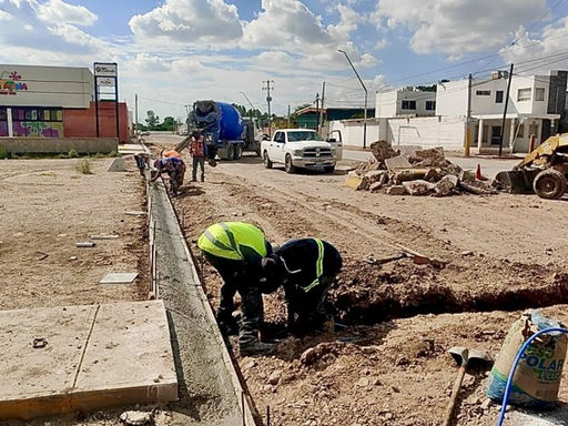 Construyen nuevo carril en la Calzada de los Continentes, en las Etnias
