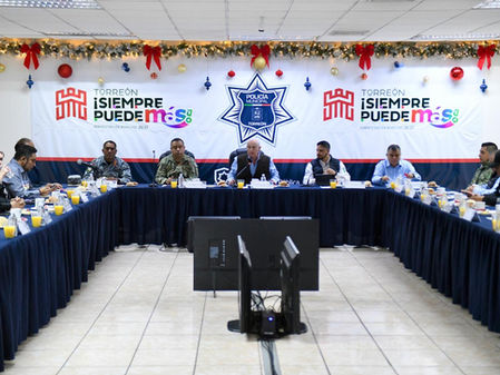 Román Alberto Cepeda González exhorta a mantener estrategias de seguridad eventos decembrinos