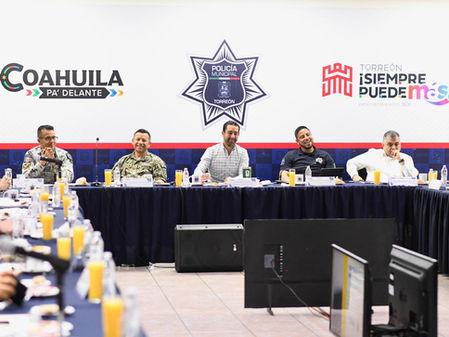 Destacan en reunión de seguridad acciones de coordinación entre dependencias y apoyo en tecnología