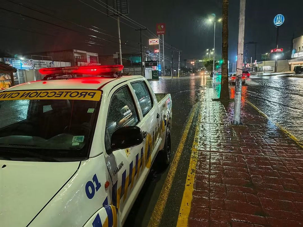 Se implementan cierres preventivos en vialidades por afectaciones por lluvias