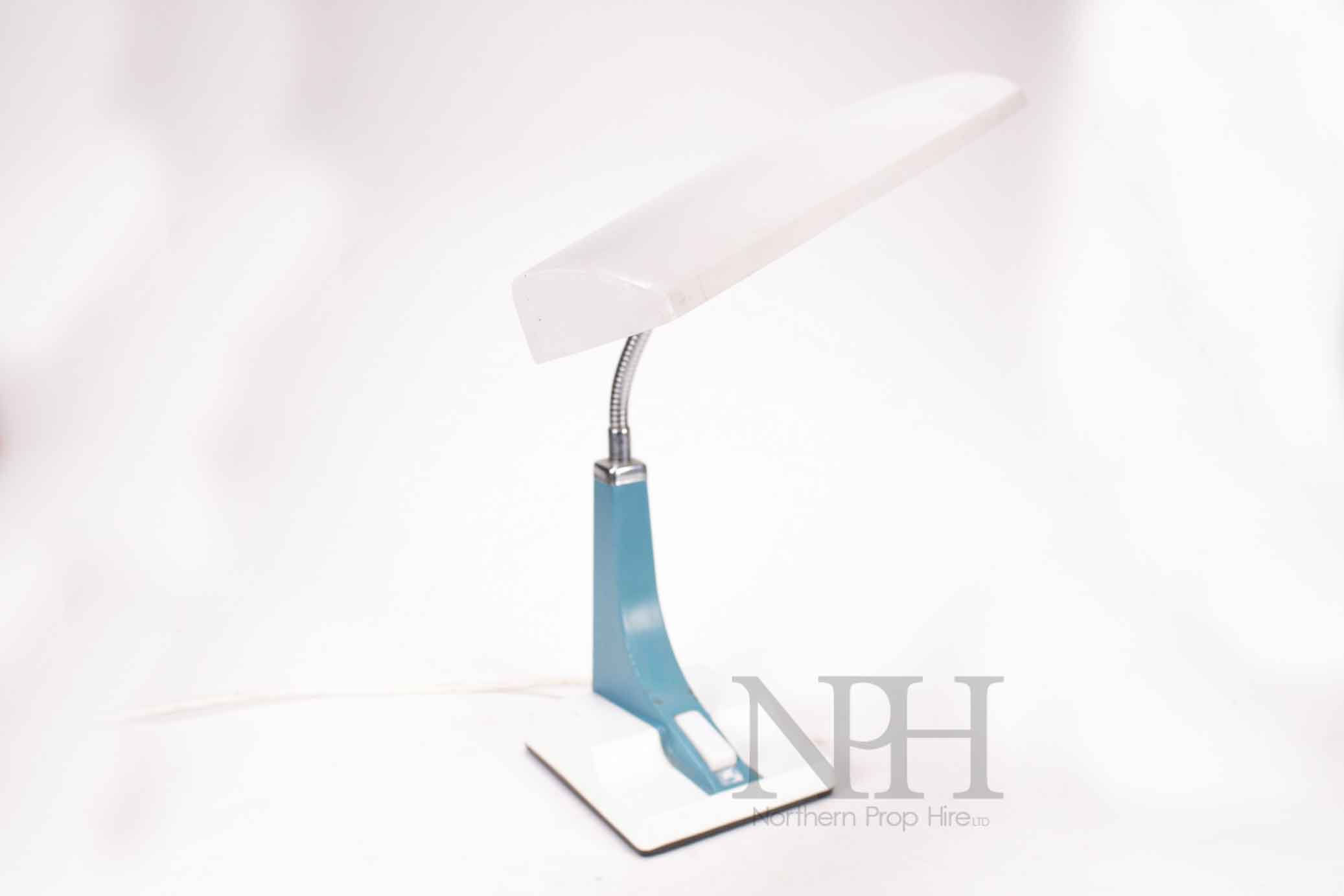 Angle poise strip lamp