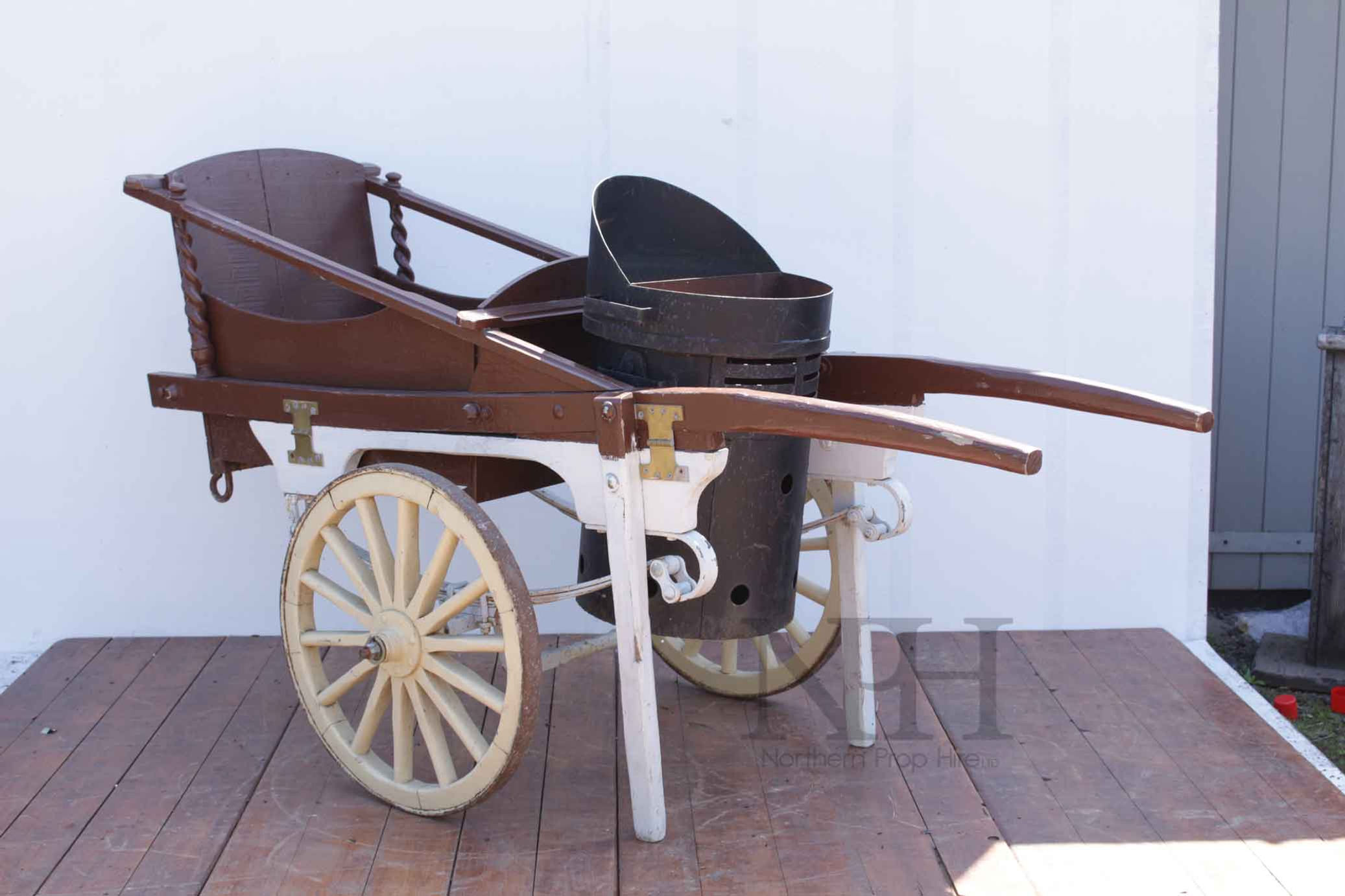 Chestnut roasting cart