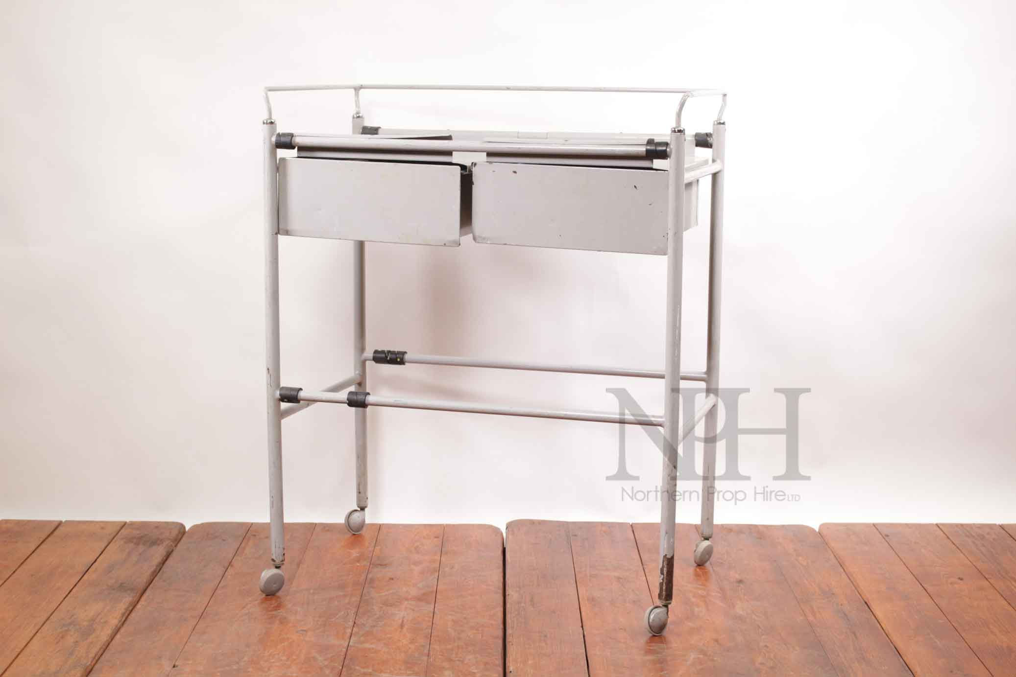 Vintage hospital trolly