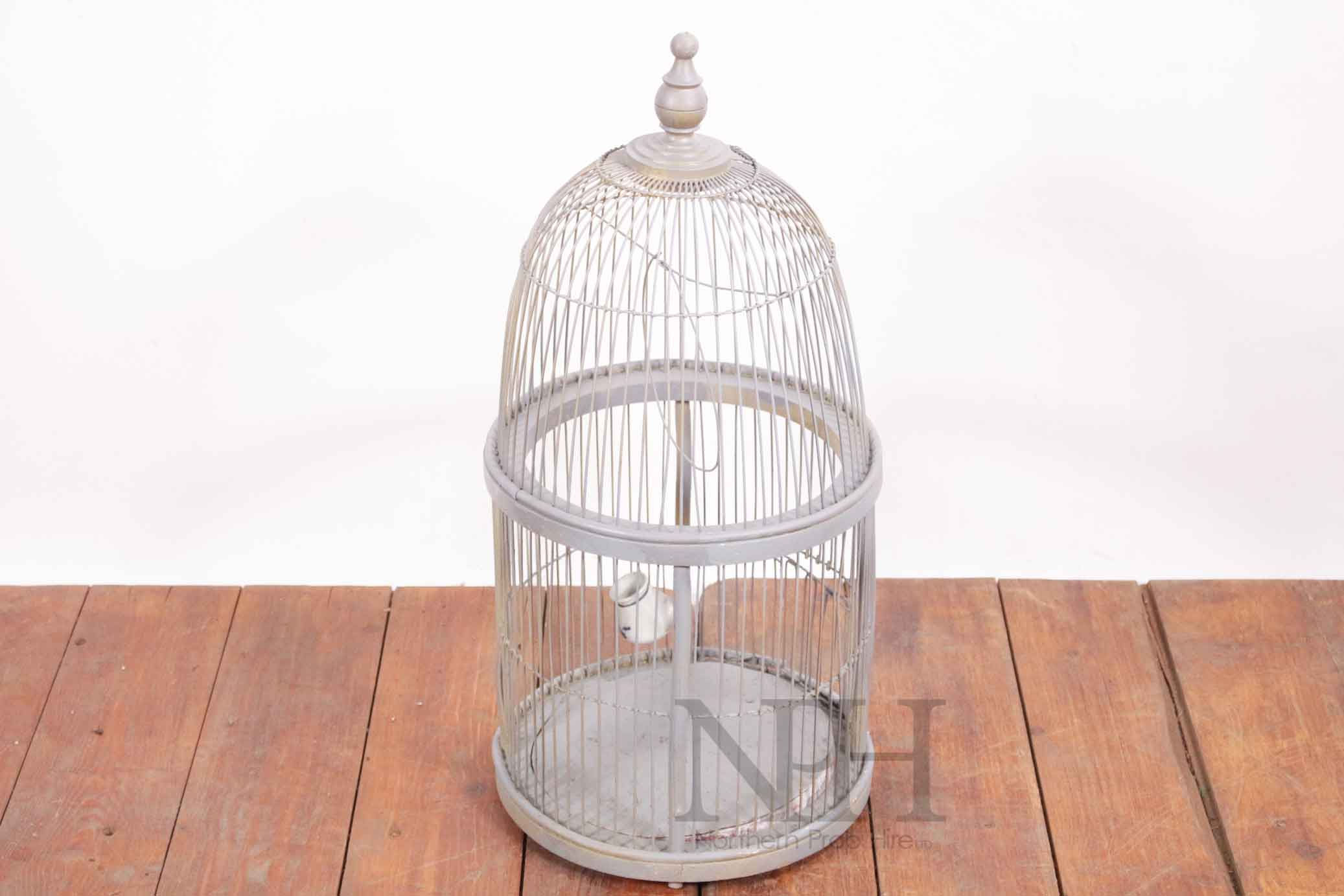 Gray domed cage