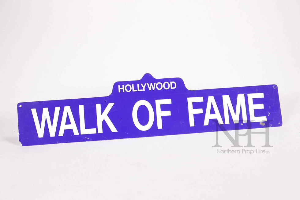 Walk of fame sign
