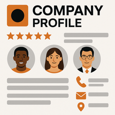 Perfil de empresa ilustrado mostrando como usar o Google Meu Negócio.