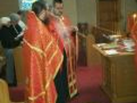 The Service of the Holy Unction in Steelton on Holy Wednesday