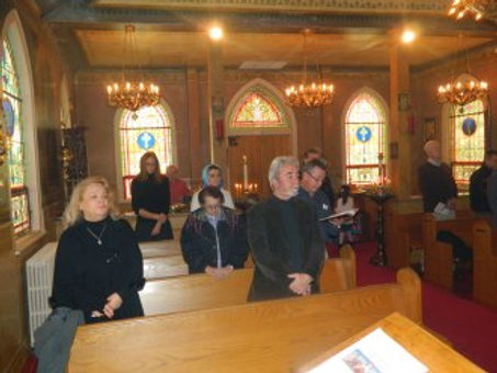 Sunday after Theophany and Pan-orthodox service of Blessing of the water at Sasquahanna River